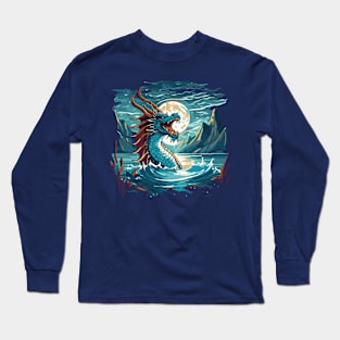 Lock ness Dragon Long Sleeve T-Shirt